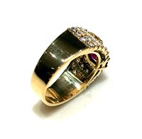 Anello Sommer Gioielli Donna Pezzi unici in Oro giallo Diamante 1.15 Ct RUB/FANCY ART - RUB/FANCY ART